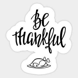 Thanksgiving Sticker